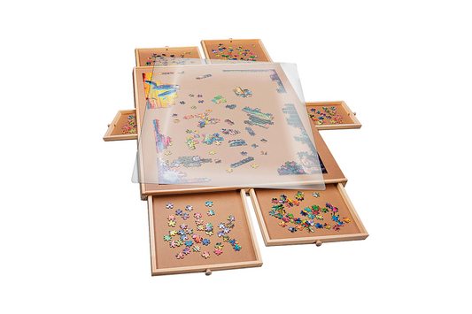 6 Drawer Puzzle Board