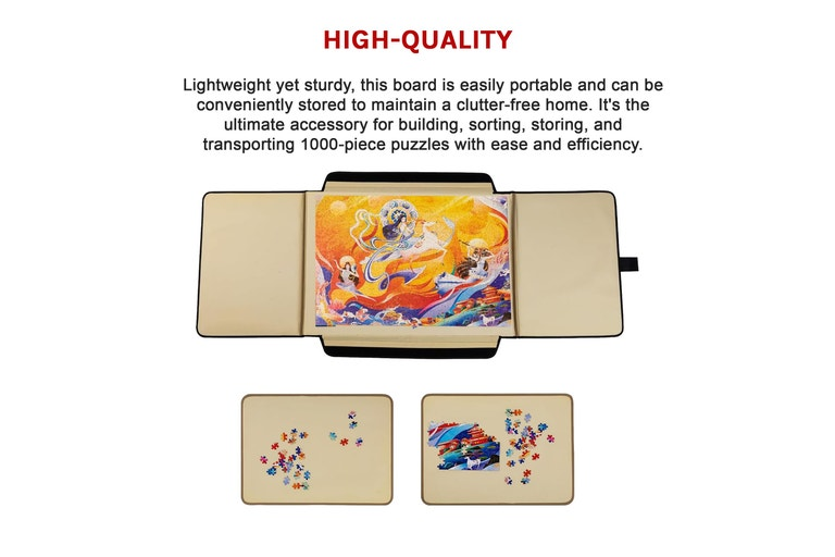 Portable Jigsaw Puzzle Board & Storage Case