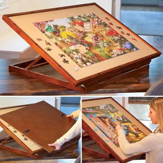 Deluxe Swivel Puzzle Easel Board
