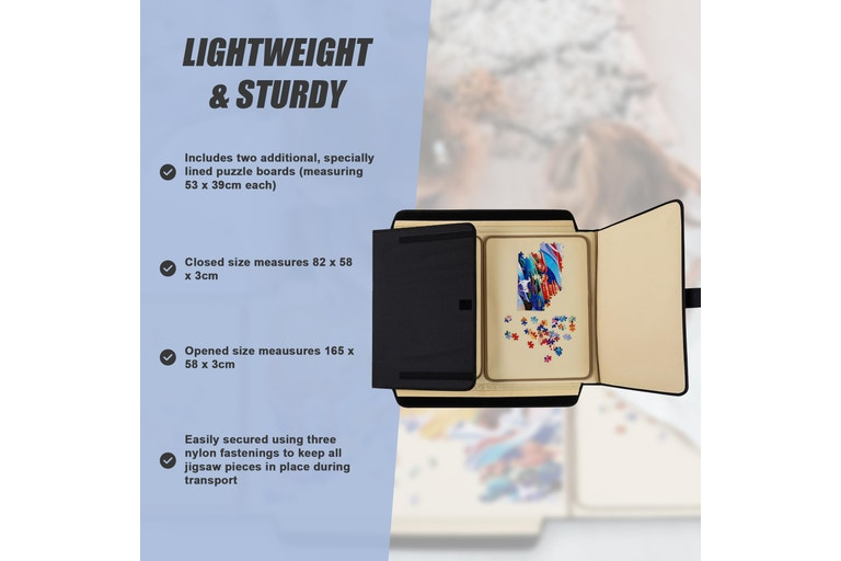 Portable Jigsaw Puzzle Board & Storage Case